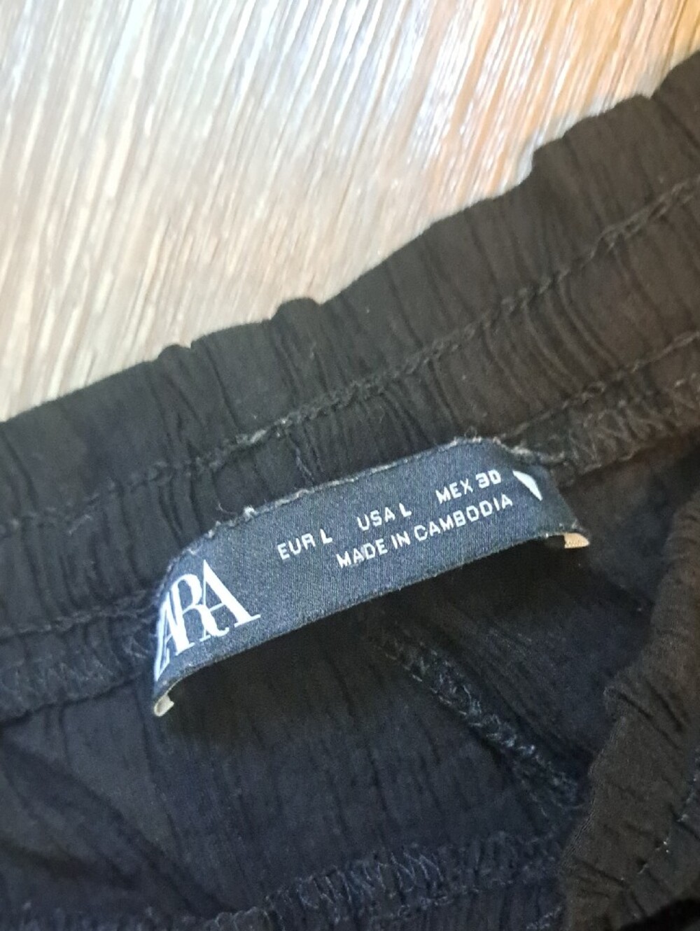 Zara Womens Wide Leg Long Viscose Pants - Picture 2 of 2